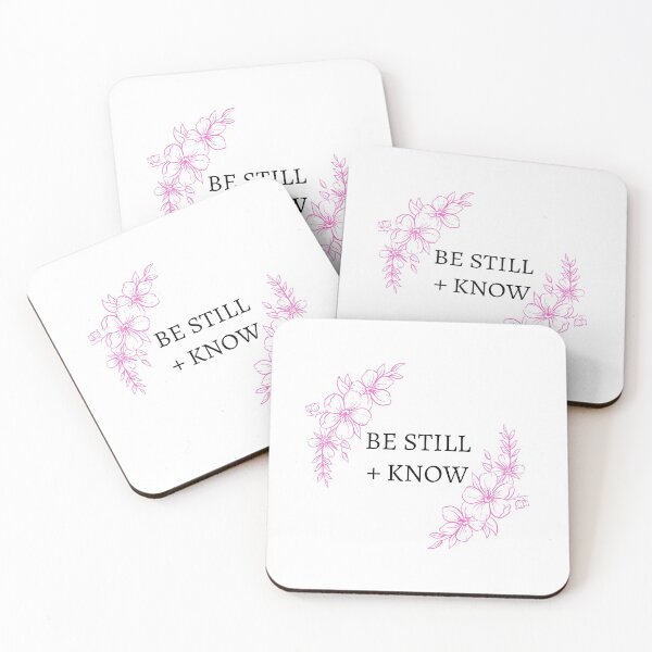 Item preview, Be Still And Know designed and sold by PRNTDADZ.