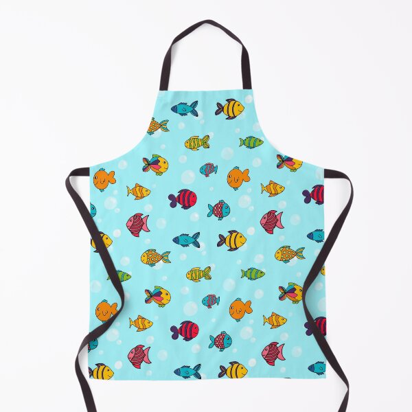 Item preview, Cartoon Fish Swimming in the Sea designed and sold by Pamela Maxwell.