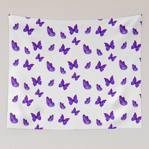 Item preview, Purple Pink Butterflies sticker set designed and sold by ChriseryMerch.