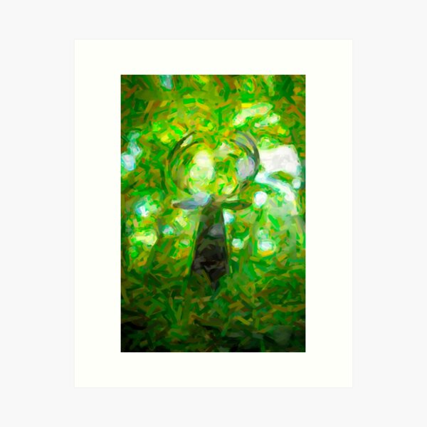Oh Deer! Art Print