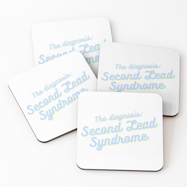 Item preview, The Diagnosis: Second Lead Syndrome designed and sold by WPrintMPalette.