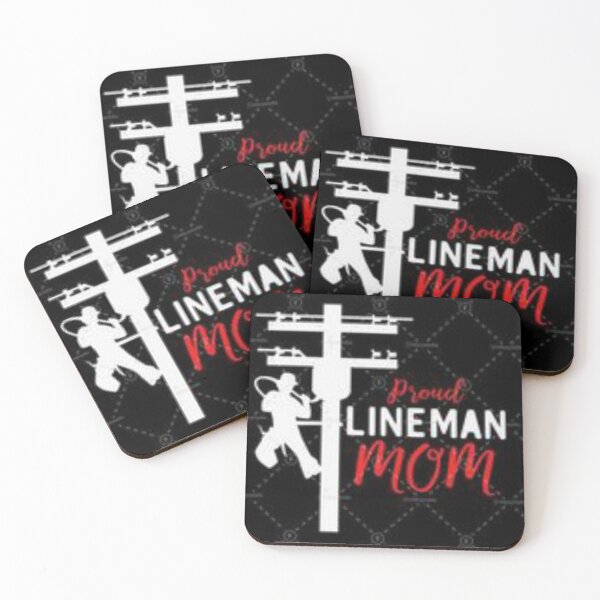 Item preview, Proud lineman mom designed and sold by Joseph Mizovic.