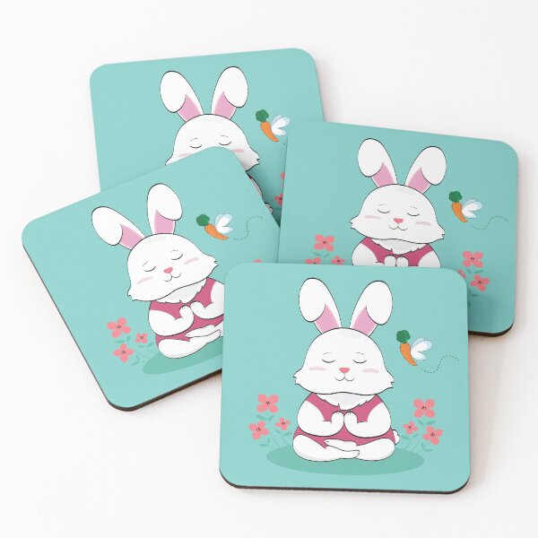 Item preview, Bunny Yoga designed and sold by Anicue.