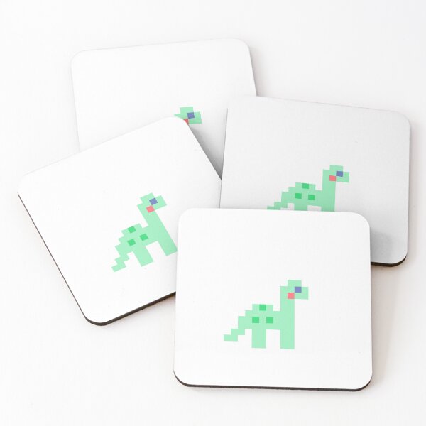 Item preview, tiny pixel dinosaur designed and sold by sezalilly.