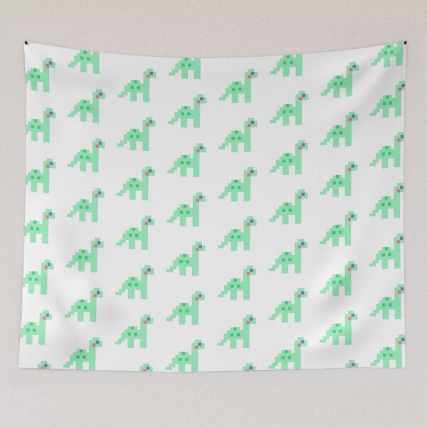 Item preview, tiny pixel dinosaur designed and sold by sezalilly.