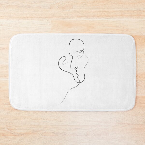 Item preview, Passionate Kiss One Line Art | One Line Artist | Minimal Art | One Line Art | Minimalist designed and sold by One-Line-Artist.
