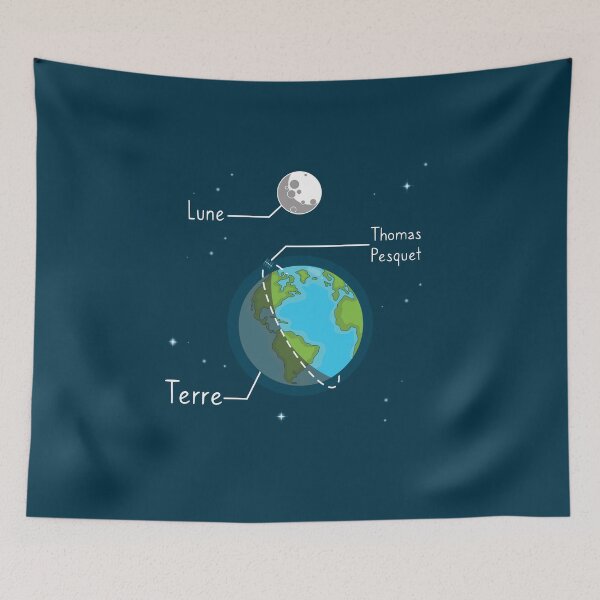 Item preview, thomas pesquet in space designed and sold by vikngDesign.