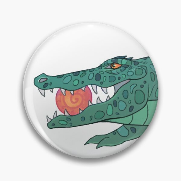 Item preview, Sun eater crocodile - flat colored designed and sold by Sheptatel.