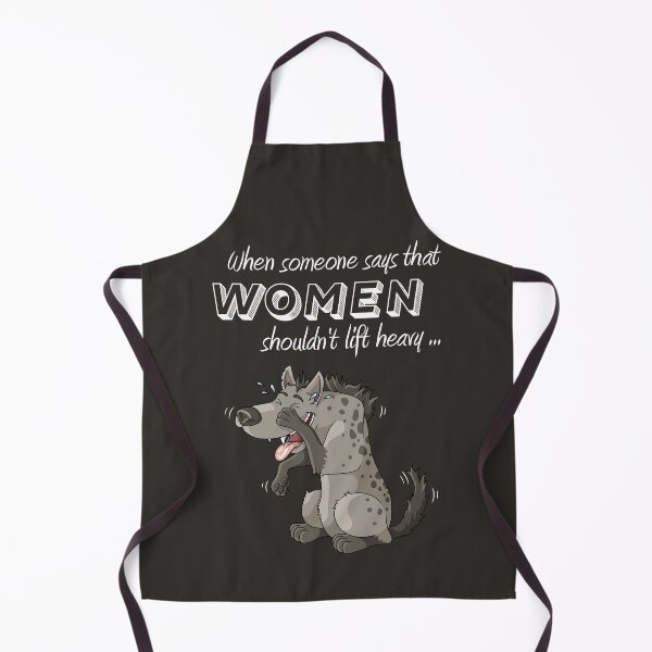 Item preview, Funny Hyena fitness training illustration designed and sold by ARTemyzz.