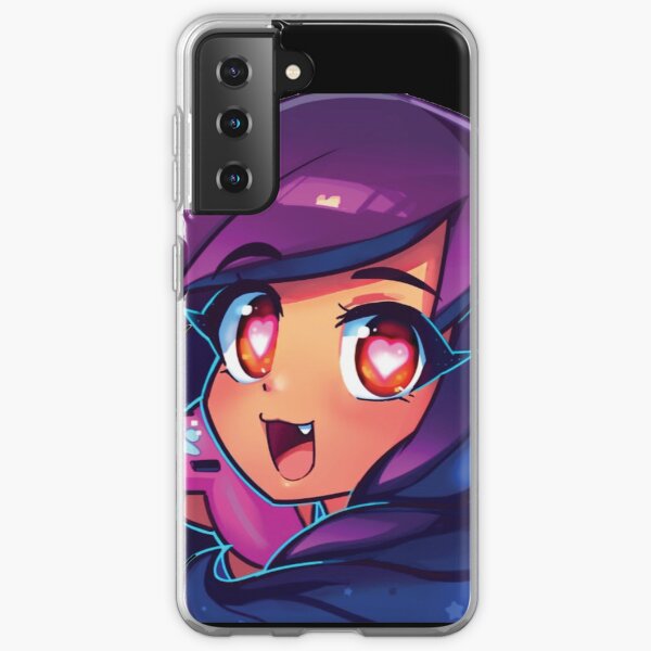Aphmau with video game Samsung Galaxy Soft Case