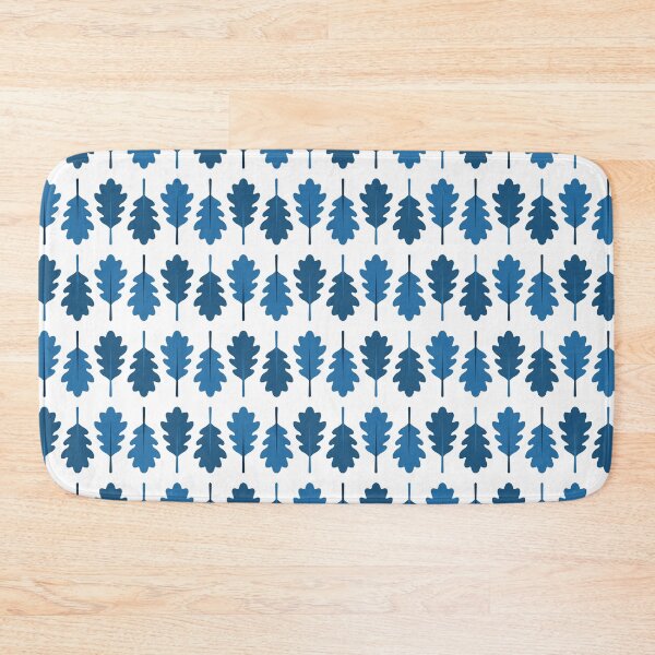 Item preview, Oak Leaves Pattern (Blue) designed and sold by John Uttley.