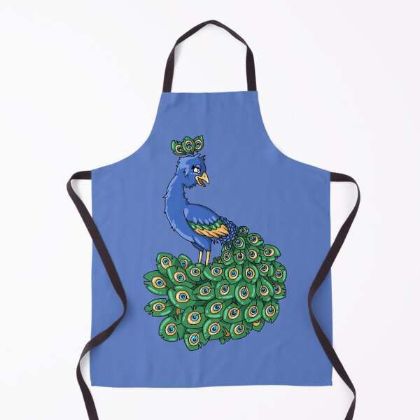 Item preview, Pretty peacock beautiful blue bird designed and sold by ARTemyzz.