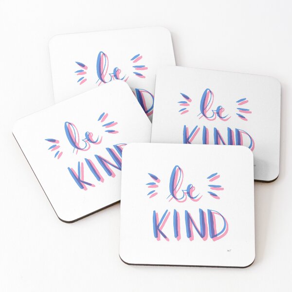 Item preview, Be Kind - Pink & Blue designed and sold by monitdesign.