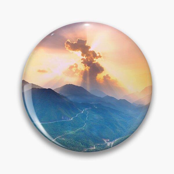 Item preview, Mountainous Sunset designed and sold by AmberSiraj.