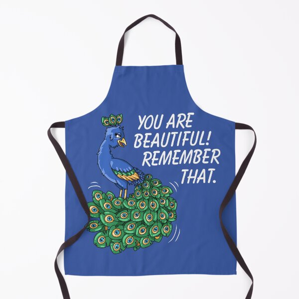 Item preview, You are beautiful nice happy peacock design designed and sold by ARTemyzz.