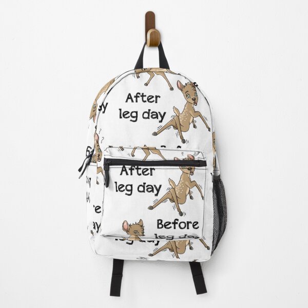 Item preview, Leg workout cute fawn funny cartoon designed and sold by ARTemyzz.