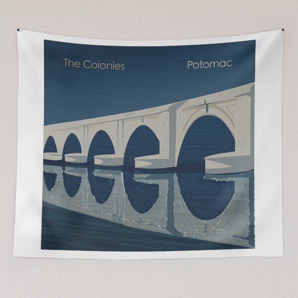 Item preview, The Colonies Potomac Album Artwork designed and sold by Drawptop.