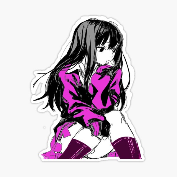 yamete kudasai  Sticker for Sale by NASSIMBL