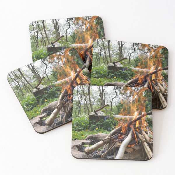Item preview, Campfire at the woods designed and sold by DiscardTheRaft.