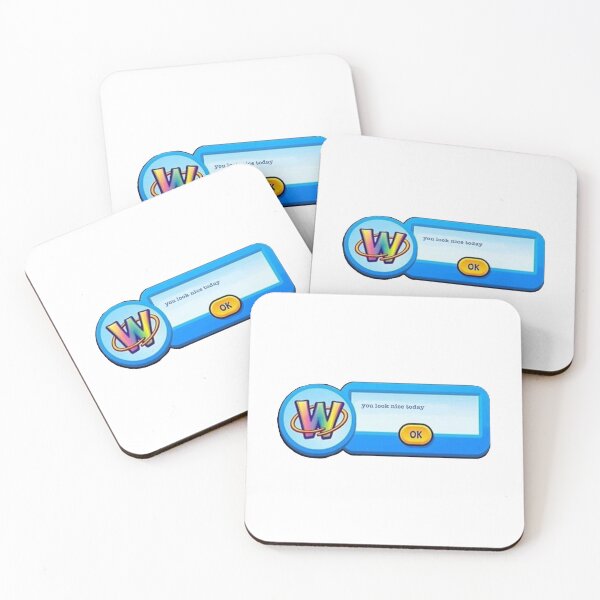Item preview, you look nice today webkinz notification designed and sold by cool stickerz.