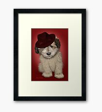 Fun pup Framed Print