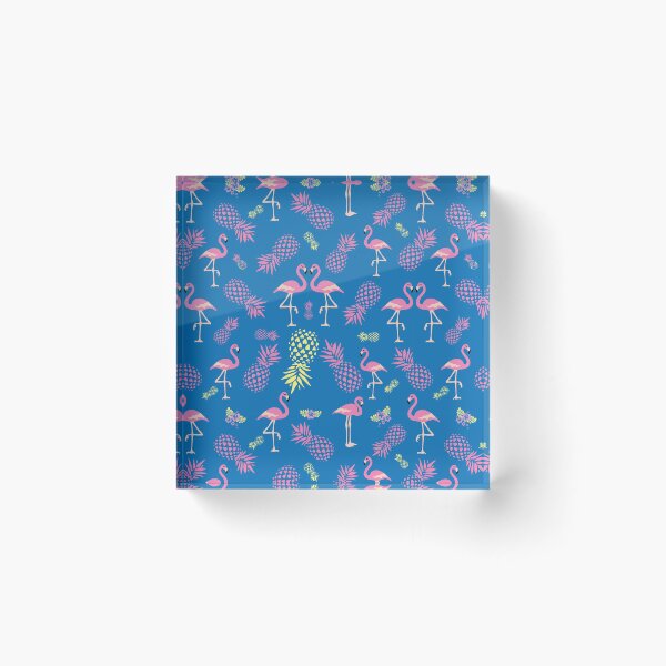 Artikelvorschau, Flamingo, Liebe, Ananas und Strand, bitte | All-Over-Print entworfen und verkauft von Petra Becker.