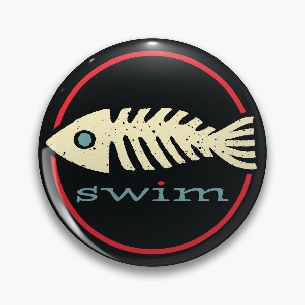 Item preview, Swim! Graphic Fishbone Design designed and sold by wickedpretty.
