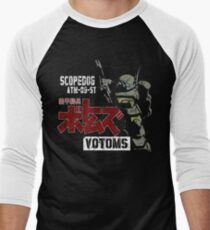 SCOPEDOG ROBOT Men's Baseball ¾ T-Shirt