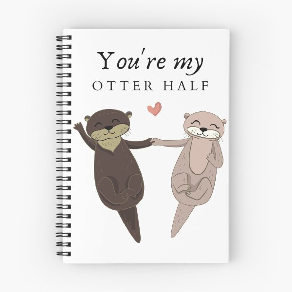 Item preview, You're my otter half, Otter love, cute couple gift designed and sold by CGEst2019.