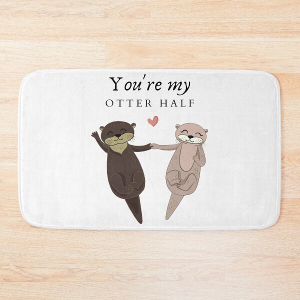 Item preview, You're my otter half, Otter love, cute couple gift designed and sold by CGEst2019.