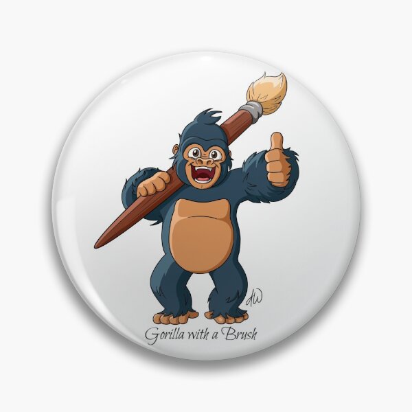 Item preview, Thumbs Up Gorilla designed and sold by GorillaBrush.
