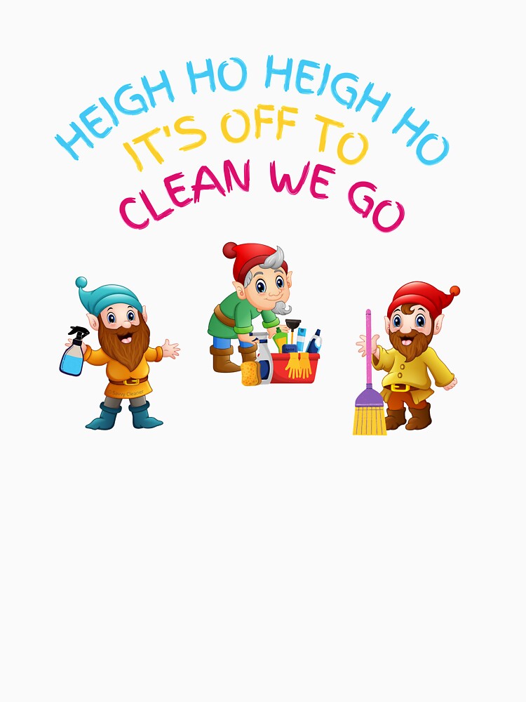 Thumbnail 7 of 7, Classic T-Shirt, Off to Clean We Go Funny Cleaning Lady Housekeeper Cleaning Crew Gifts designed and sold by SavvyCleaner.