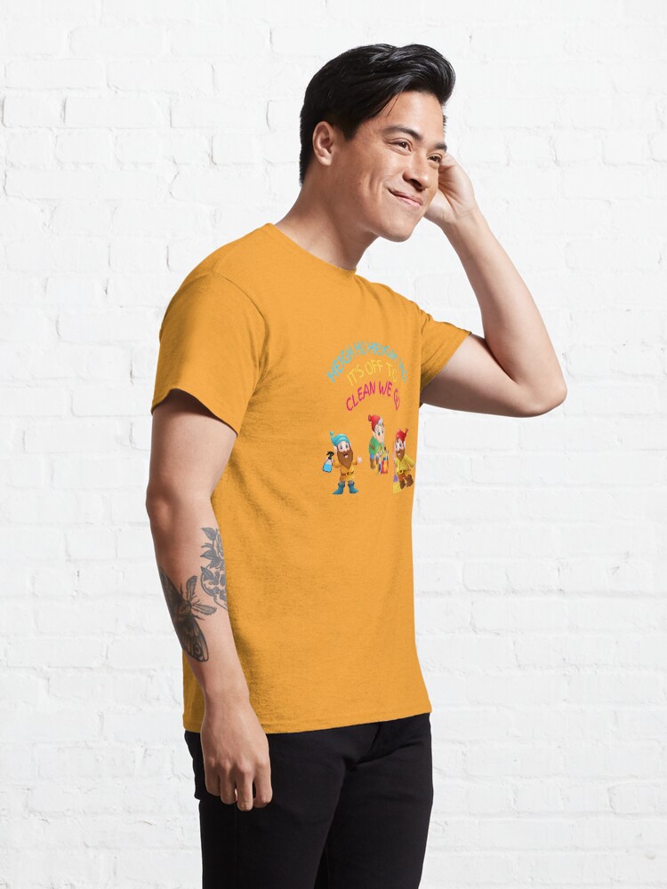 Alternate view of Off to Clean We Go Funny Cleaning Lady Housekeeper Cleaning Crew Gifts Classic T-Shirt