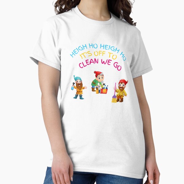 Item preview, Off to Clean We Go Funny Cleaning Lady Housekeeper Cleaning Crew Gifts designed and sold by SavvyCleaner.