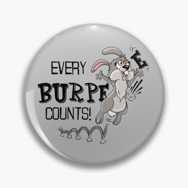 Item preview, Burpee rabbit fitness design designed and sold by ARTemyzz.