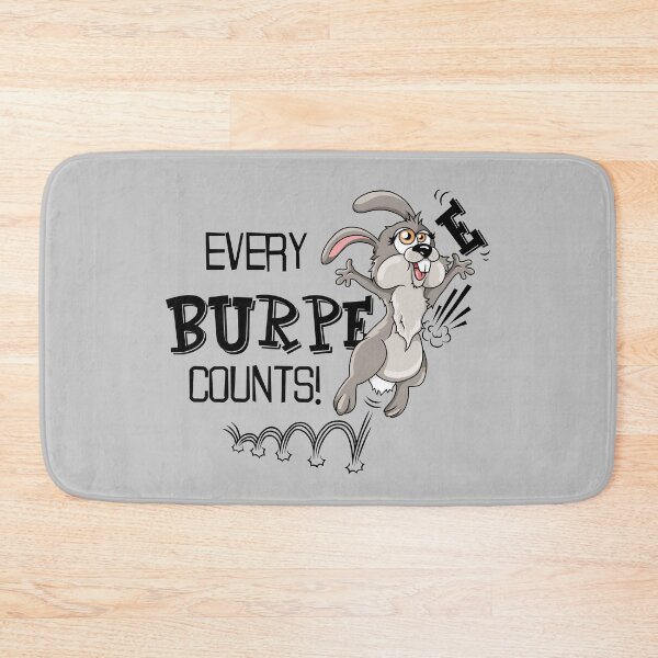 Item preview, Burpee rabbit fitness design designed and sold by ARTemyzz.