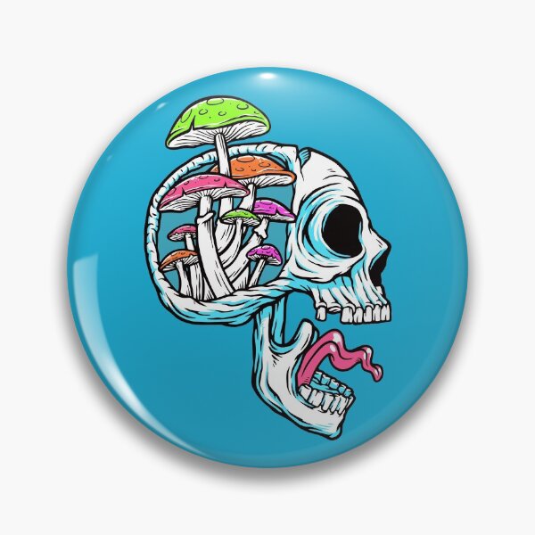 Item preview, Shroom Skull Yell designed and sold by machmigo.