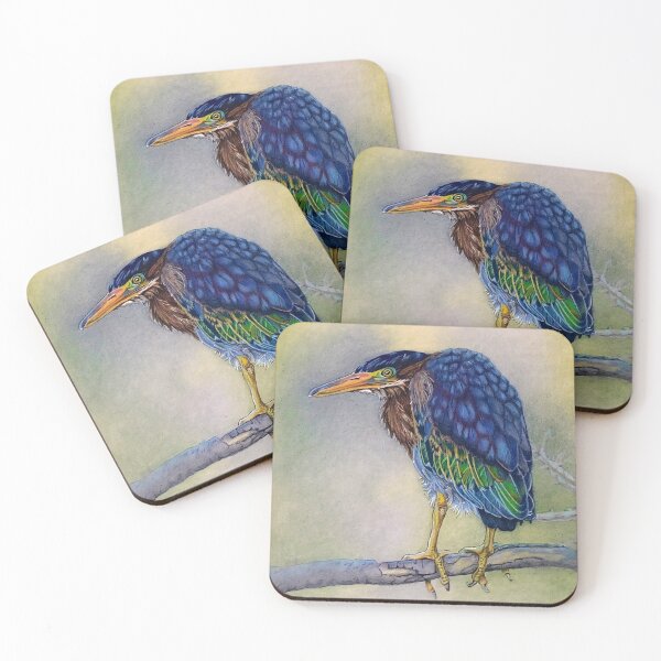 Item preview, Little Green Heron designed and sold by Kristen Dorsey.