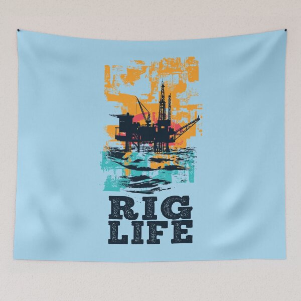 Item preview, Oil Rig Life designed and sold by Frosty1489.