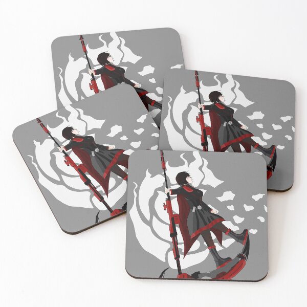 Item preview, Ruby Rose Crescent Rose Petal Moon RWBY designed and sold by EdgyBirb.