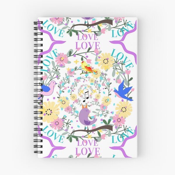 Item preview, Love,white floral bird's nest - birds on the grind designed and sold by Mammanation.