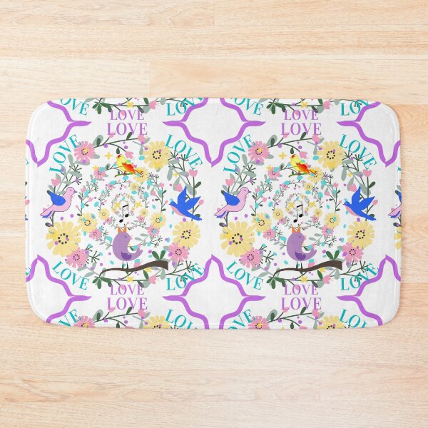 Item preview, Love,white floral bird's nest - birds on the grind designed and sold by Mammanation.