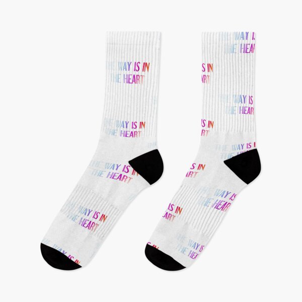 Item preview, The Way Is In The Heart - Red Blue Pink designed and sold by yurahbom.