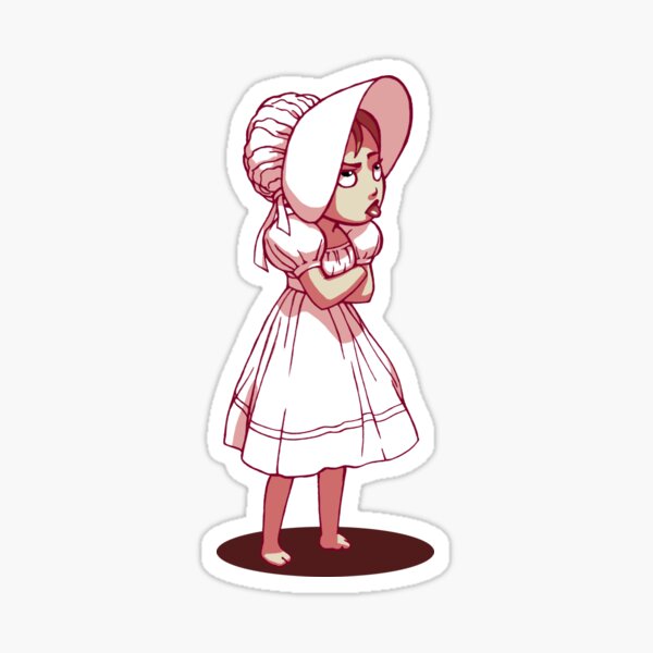 Barefoot Bonnet CHARLIE Sticker