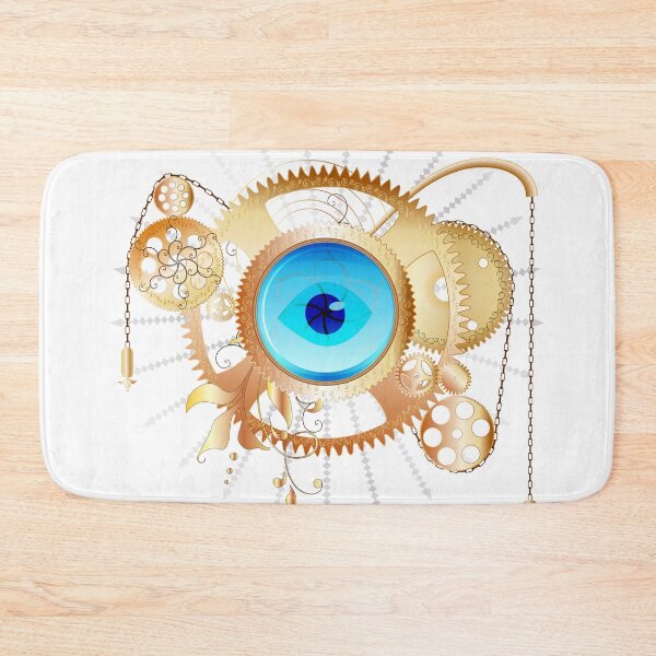 Item preview, Golden steapunk eye designed and sold by Aenota.