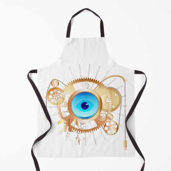 Item preview, Golden steapunk eye designed and sold by Aenota.