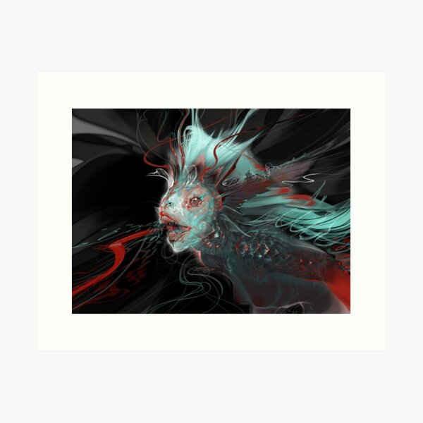 Aquafreshina Art Print
