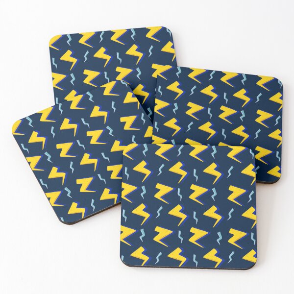 Item preview, Yellow and Blue Lightning Bolt designed and sold by kelnan.