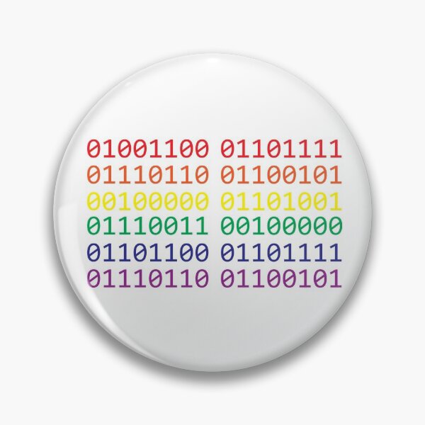 Item preview, Binary - Love is love designed and sold by SSRoberts.
