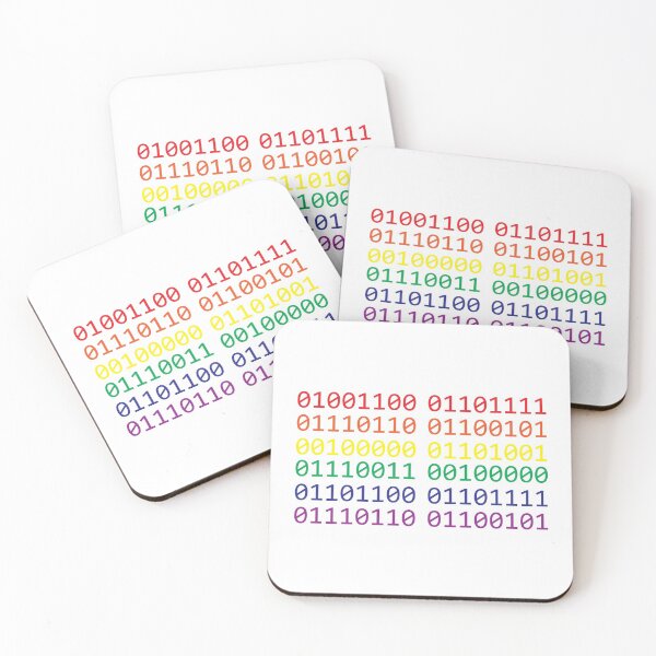 Item preview, Binary - Love is love designed and sold by SSRoberts.